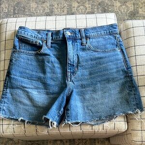 Jcrew Denim Blue Women's Shorts, size 27. Worn a few times
